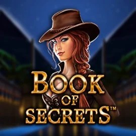 Book of Secrets logo – Slots by SYNOT Games at LolaJack Casino